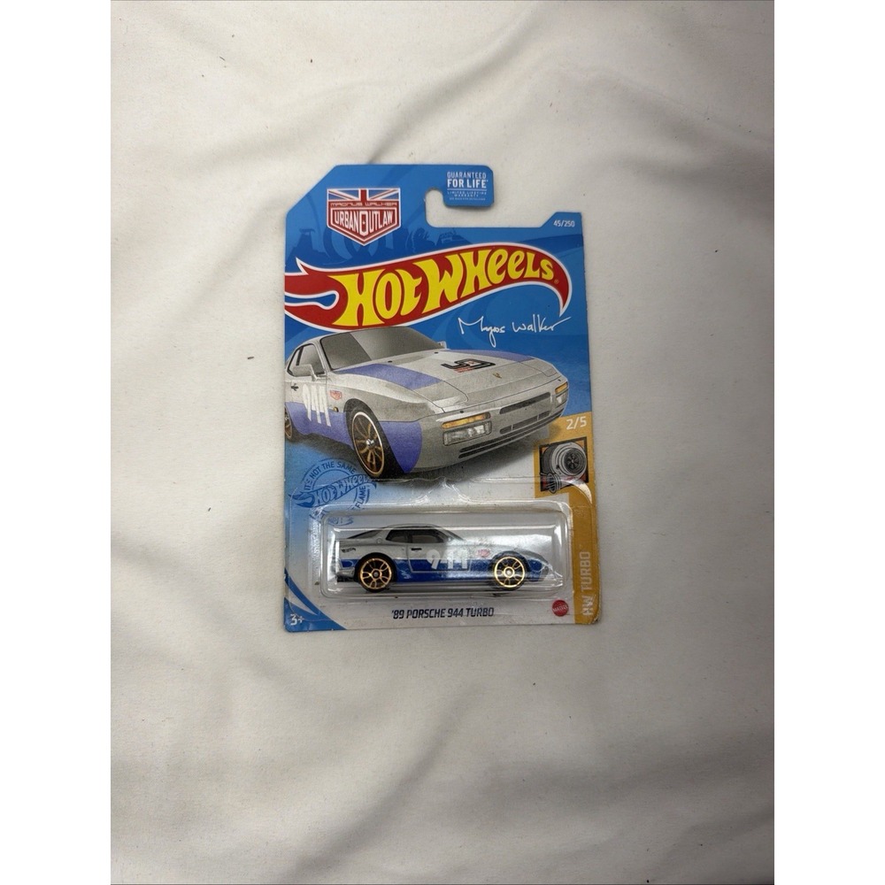 1 2021 Hot Wheels HW Turbo Silver '89 Porsche 944 Turbo